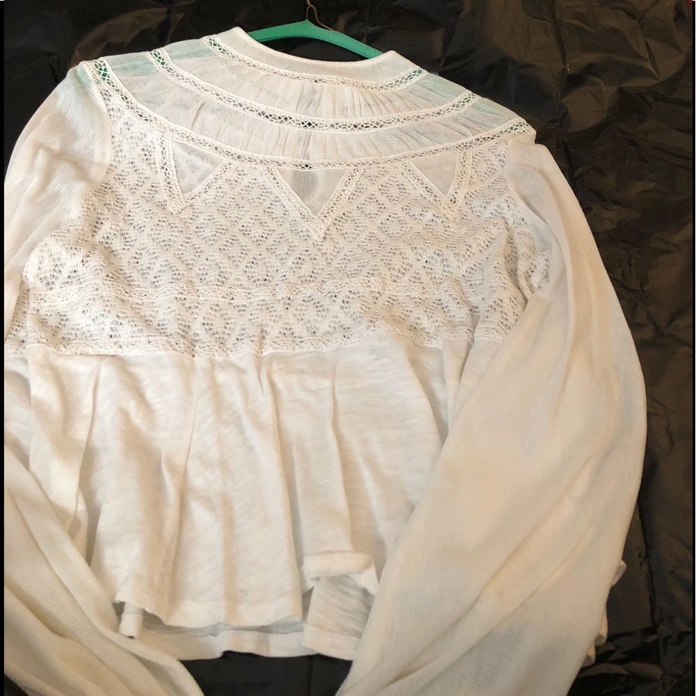 White Free People Shirt